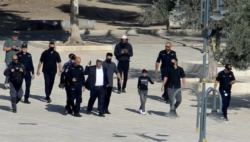 Mescid-i Aksa’ya Yönelik Yeni Salvo: İsrailli Bakanın İhtişamlı Ziyareti