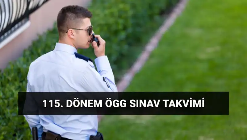2025 Özel Güvenlik Sınavı: Tarihler ve Yerler Nihayet Belli Oldu!