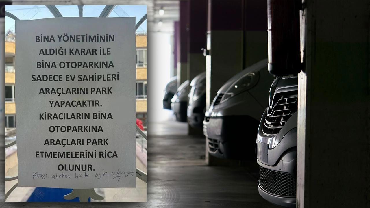 Site Yönetimi Kiracının Otopark Hakkına Karışamaz