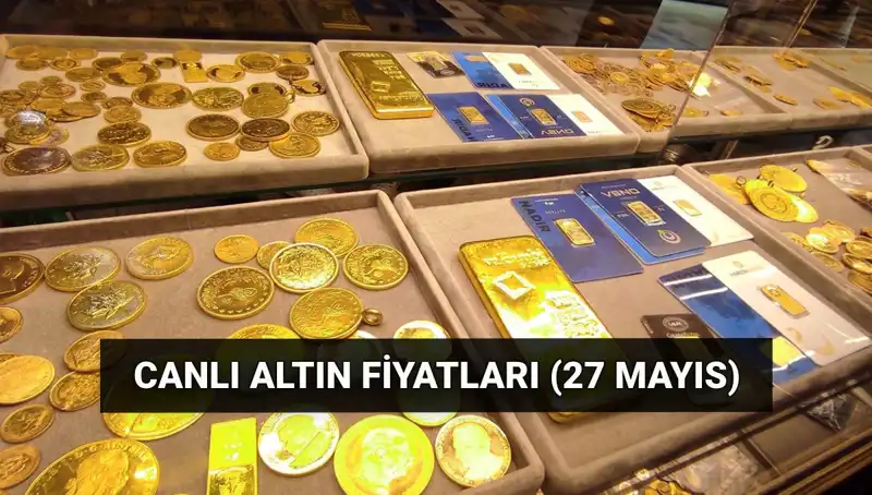 Altın Fiyatları Düşüşe Geçiyor: 27 Mayıs 2023'te Canlı Veriler!