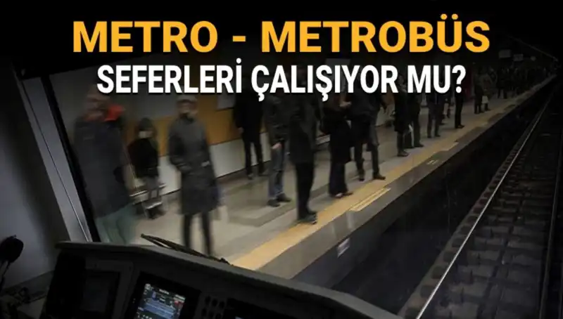 İstanbul'da Metrobüs ve Metro Seferleri Ne Durumda? Grev Hakkında Merak Edilenler