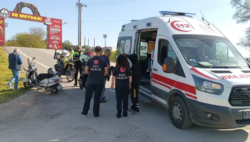 Edirne’de Motosiklet Kazası: Genç Hayatını Kaybetti