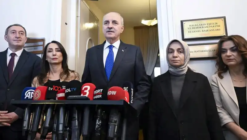 Numan Kurtulmuş, Siyasi Partilerle İlgili Ziyaretlerine Hız Verdi