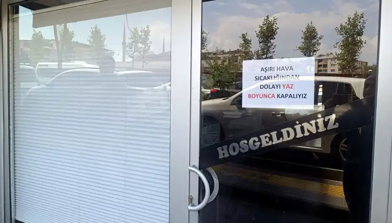 Afrika Sıcakları Dükkanları Kapatıyor: Esnaf Zor Zamanlar Geçiriyor